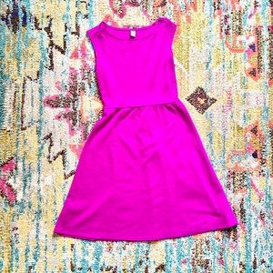 Magenta Sleeveless Dress